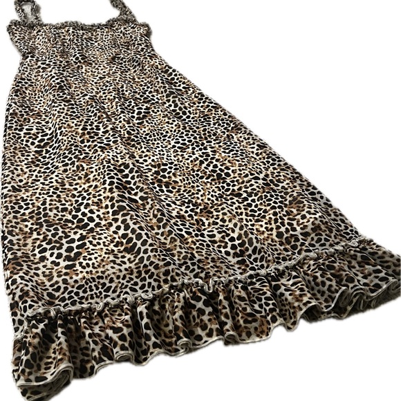 Slideshow dress size 6 leopard print - Picture 5 of 6